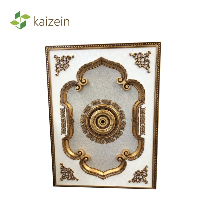 Construction Easy Insalled Polystyrene Artistic Ceiling Lamp Plate