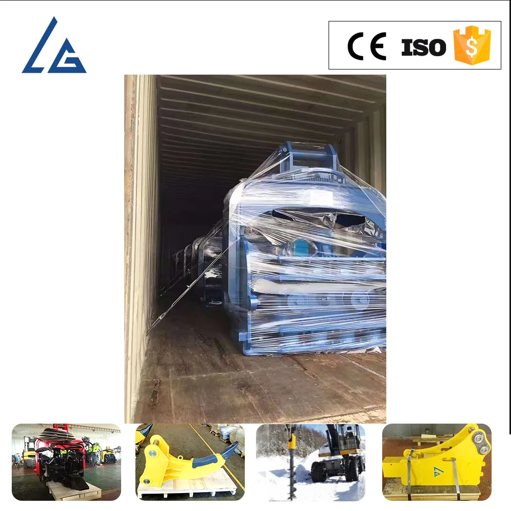 hammer hydraulic pile driver by mini excavator