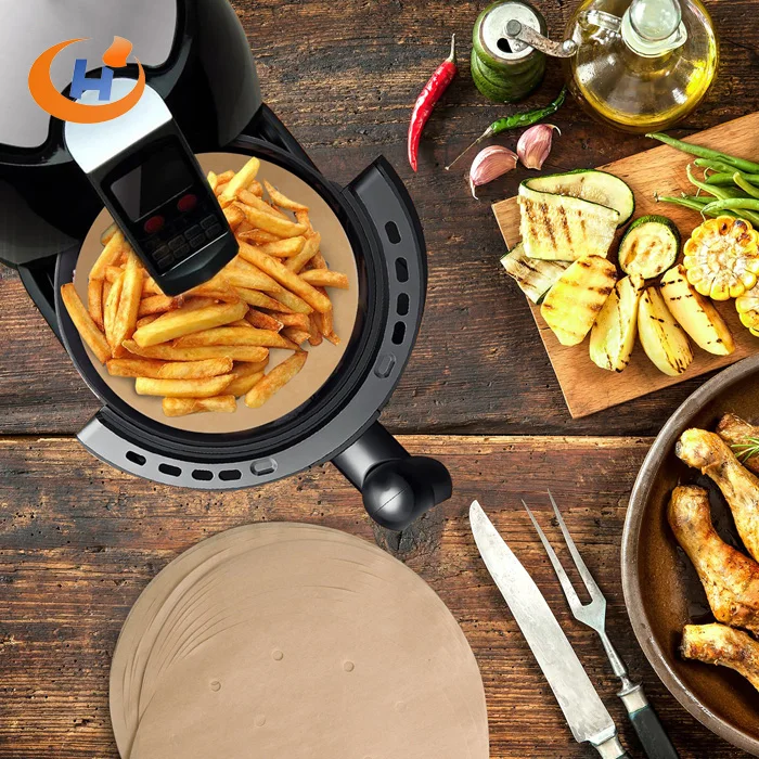 
Unbleached Parchment Baking Paper Sheets In Circles For Pan Liner 