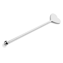 Hot Sale Reusable Stainless Steel Metal Drink Coffee Stirrer