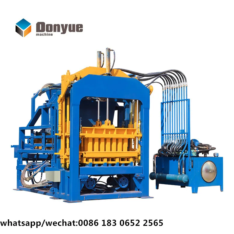 Best selling in alibaba QT4-15 video de fabrica de ladrillo price brick block machine in pakistan