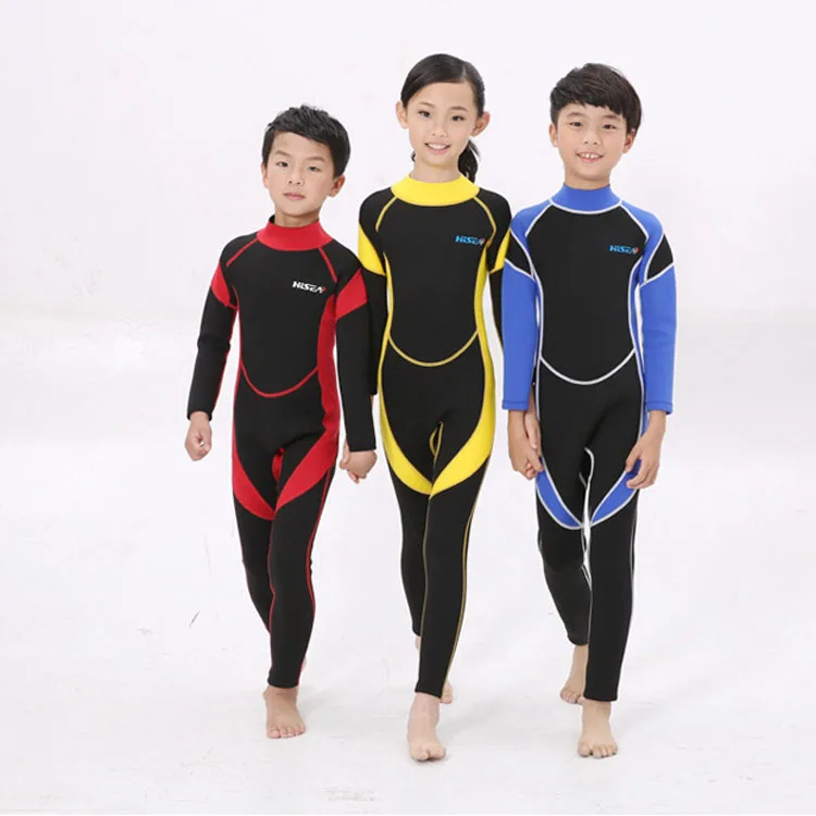 
Kids neoprene diving suit swimsuit 