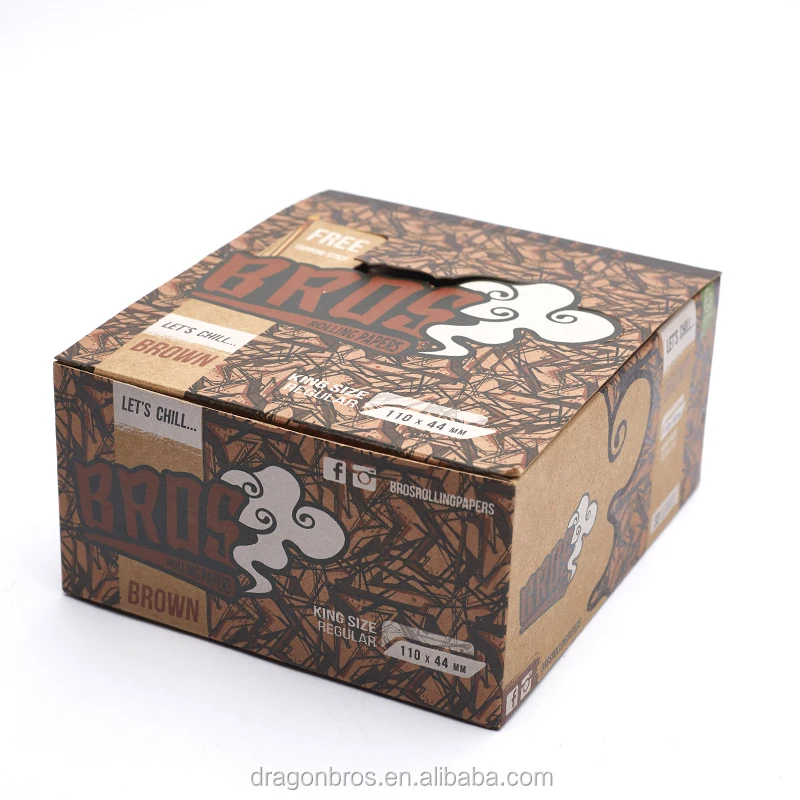 100% Hemp smoking rolling paper unbleached paper for smoking