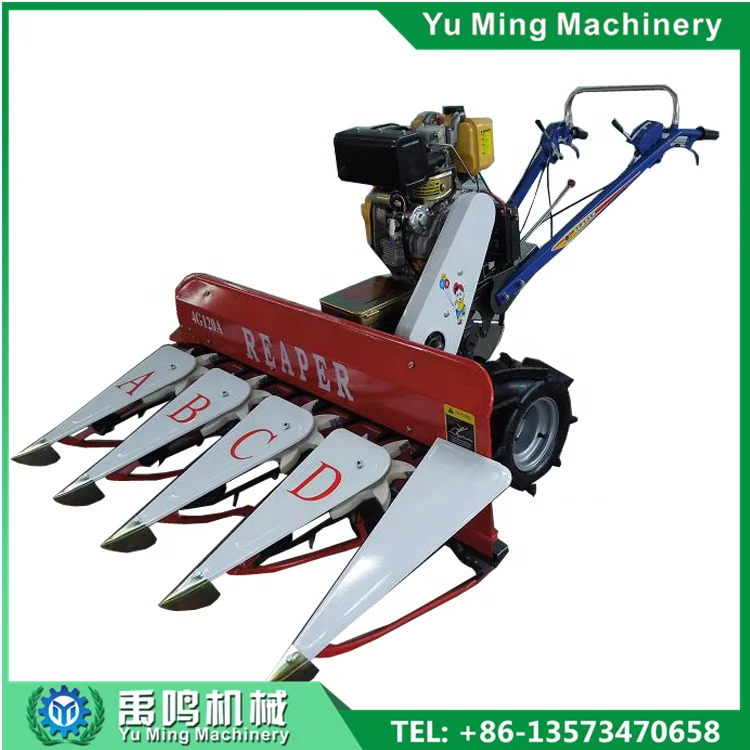 4G-120  Walk-Behind Tractor Mounted Mini Corn Harvester / Walking harvester