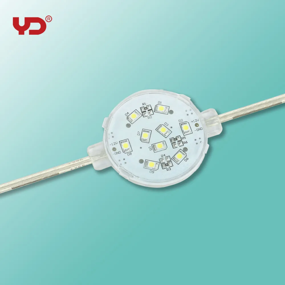 waterproof smart dot poi dmx net 12V ip68 rgb addressable outdoor full color led pixel dot christmas lights 50mm