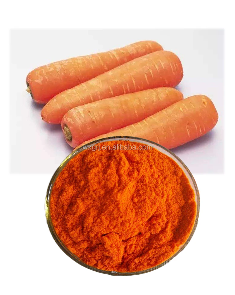 Carrot Extract Beta-carotene 1% 10% Powder & OEM Service CAS7235-40-7