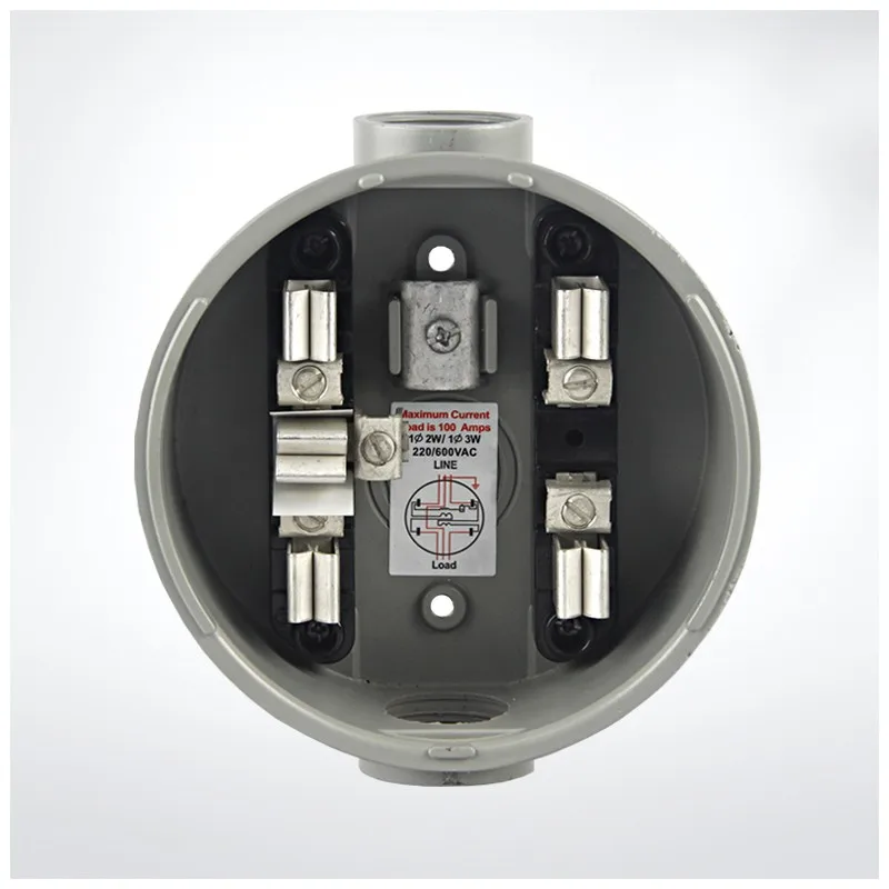 ANSI standard china low price 5th terminal jaw meter socket