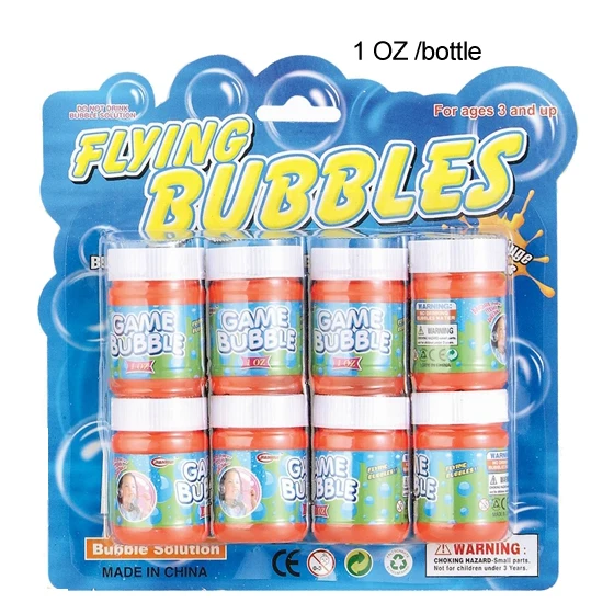 Non-Toxic Customization OEM design  1 to 16 oz blow 2.5 gallon  bubble bottle  bubble solution