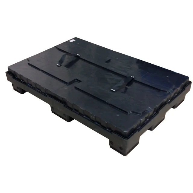 plastic Industrial Collapsible Pallet bin Folding plastic container crate