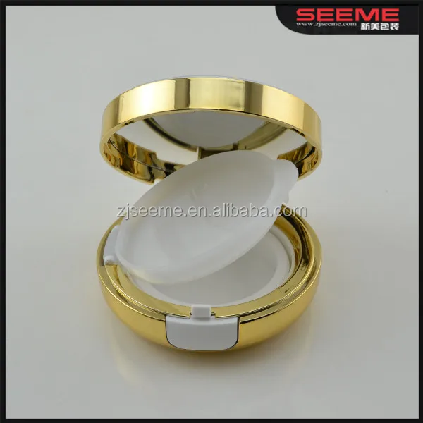 Корейская пустая пластиковая Косметическая воздушная подушка 15 г, компактный чехол для пудры для bb/cc крема/основы с зеркалом