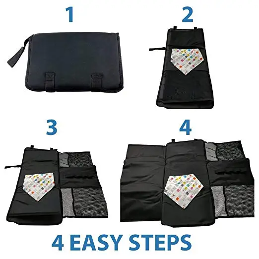 Портативный пеленальный коврик, детский пеленальный коврик, лучший на ходу, складной пеленальный коврик, клатч для путешествий, водонепроницаемый, под заказ