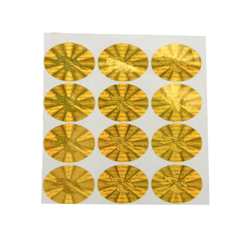 Innovative printed uv hologram sticker or hologram uv ink printing