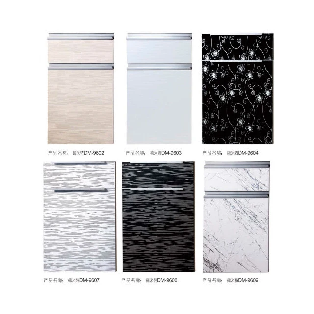 Factory low price wholesale high gloss acrylic kitchen cabinet door