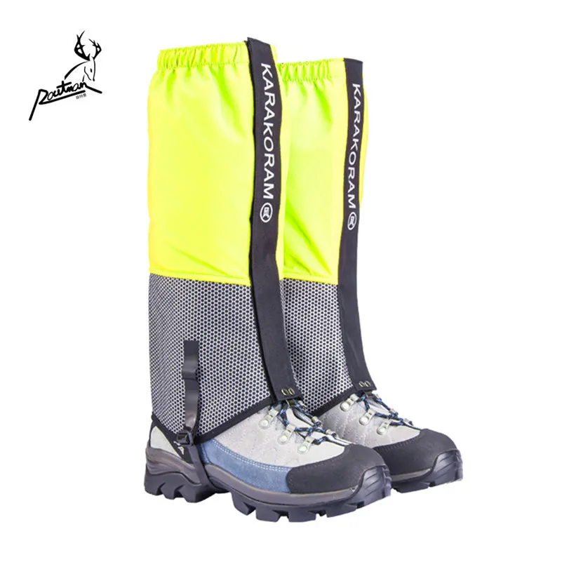 
ROUTMAN IK007 Waterproof Outdoor Walking Hiking Climbing Snow Legging Gaiters Leg Covers Rugged 