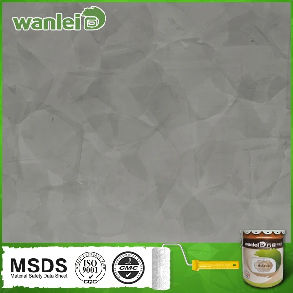 Малайском стиле, гладкой эффект зеркала Эффект камня жидкий латекс краска