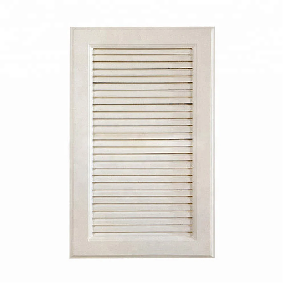 
MDF carved louvered kitchen cabinets doors and shutters 