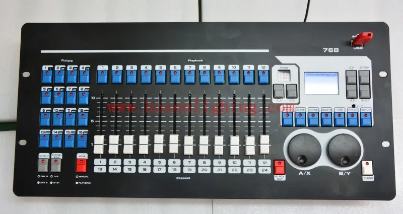DMX controller lighting 768