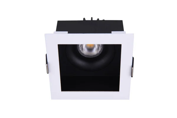 Narrow beam led spot light ip44 led downlight, dimmable square led ceiling light