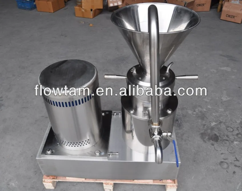 food grade stainless steel colloid mill for coconut beans