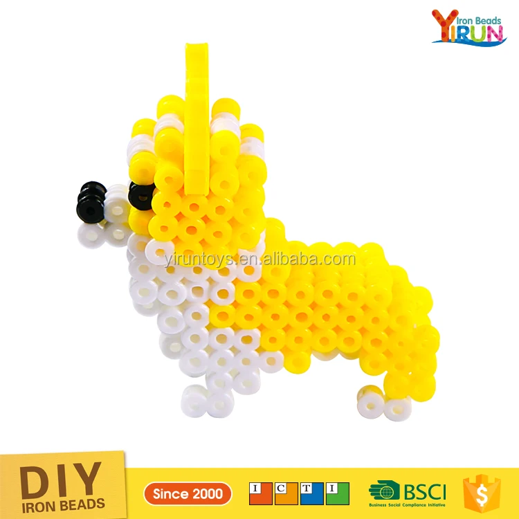 Развивающие игрушки оптом DIY дешевые игрушки ассорти 5 мм предохранитель бисера 36 цвет perler шарики Логические игры