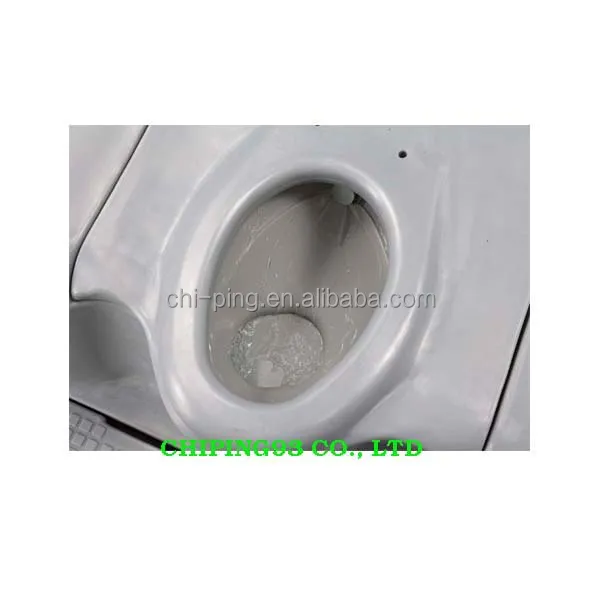 Plastic portable toilets seat type plastic restroom from Taiwan