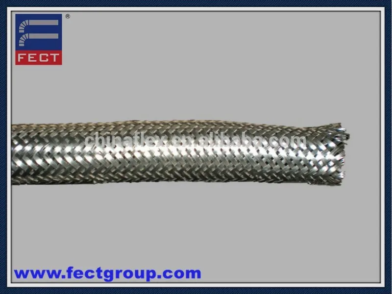 China manufacturer direct sale flexible water spray hose metal braided hose corrugated stainless steel pipe