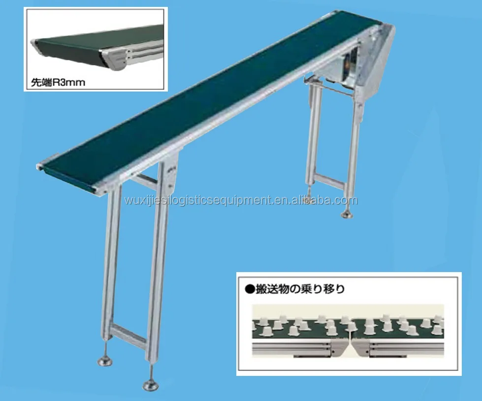 JS Mini  PVC belt conveyor, Workshop portable belt conveyor