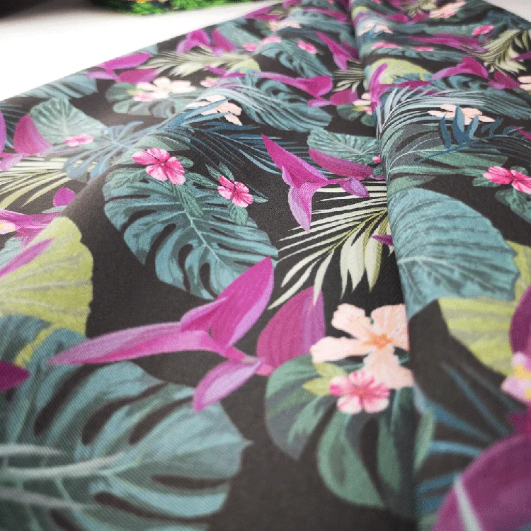 Популярная ткань из 100% полиэстера персикового микроволокна для плавания в рулоне