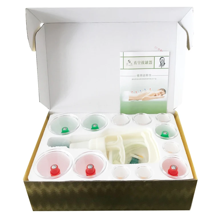 Best QualityChinese Traditional Medical Therapy Product Massage Cupping with Hand Pump