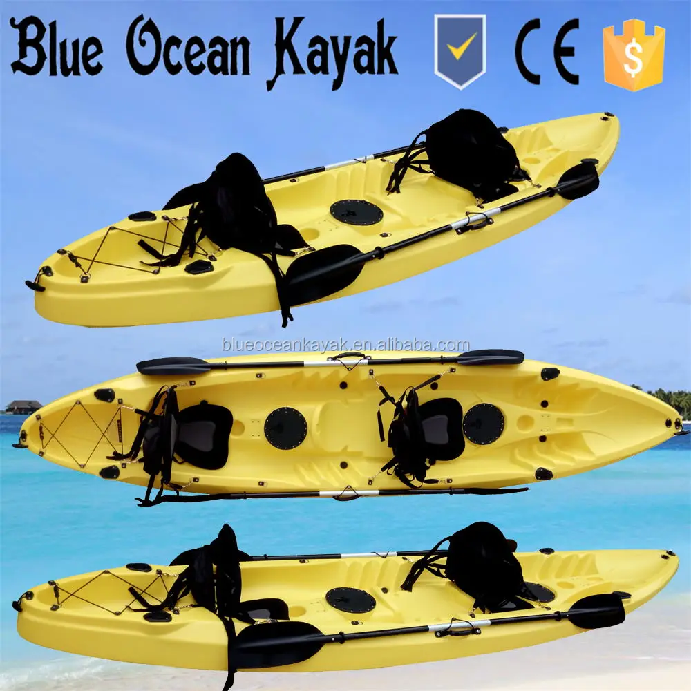 
Blue Ocean summer professional three person kayak/fishing boat/sea canoe 