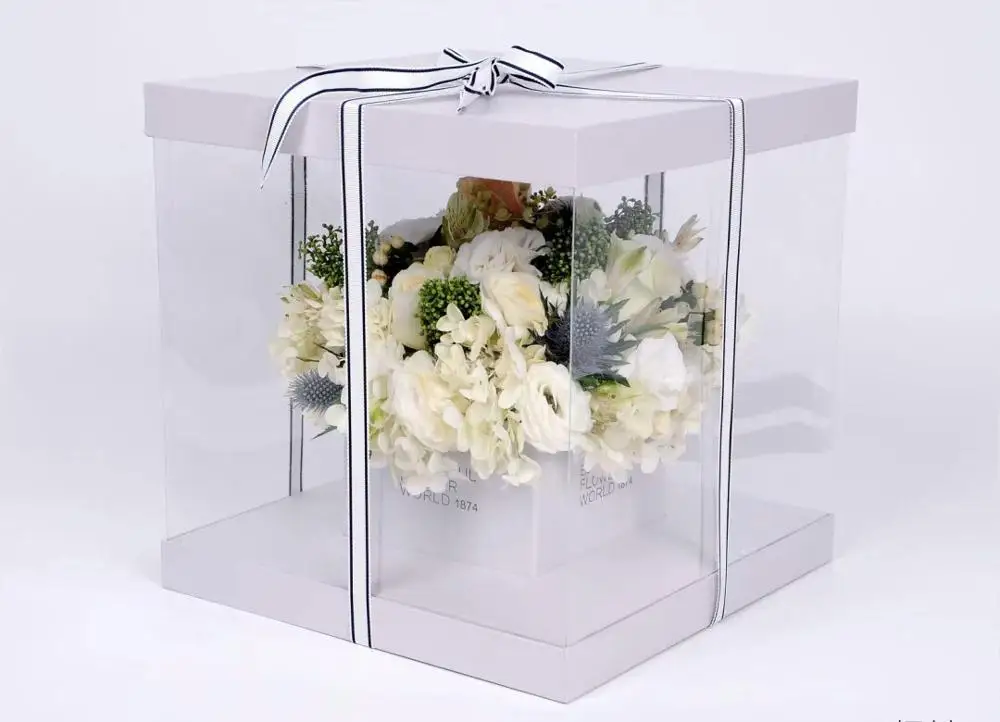 Gift Paper Rose Hat Packaging Luxury Flower Box