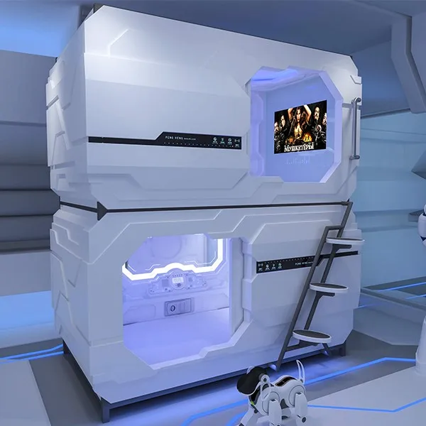 Long service life time Australia capsule hotel bed supplier manufacture capsule bed for airport, backpacker hostel, dormitory.
