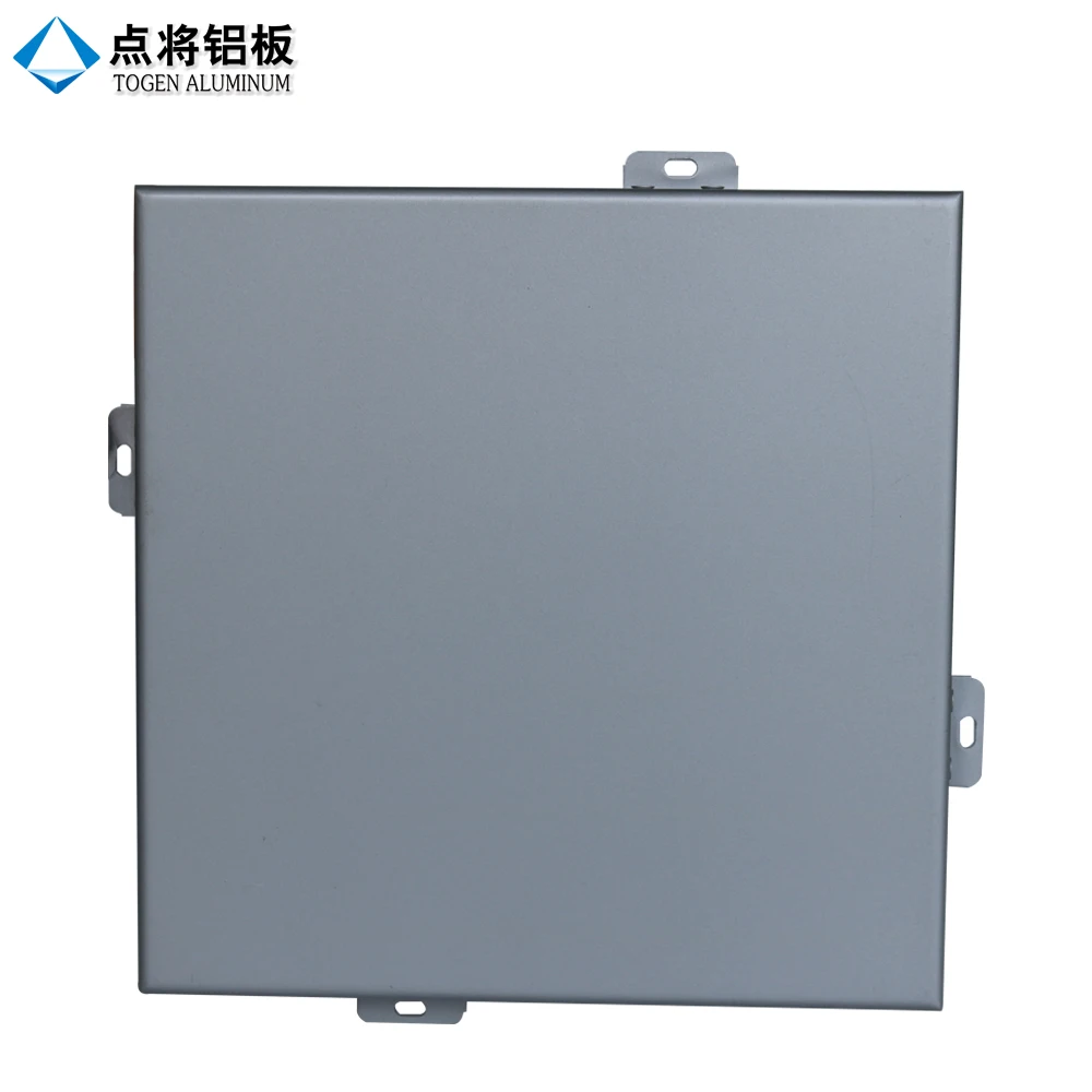 Decorative wall PVDF coating aluminum exterior cladding panel