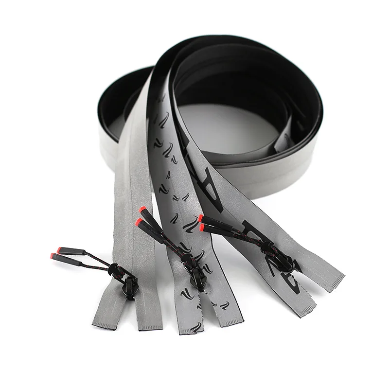 Reflective printing nylon Waterproof Zipper