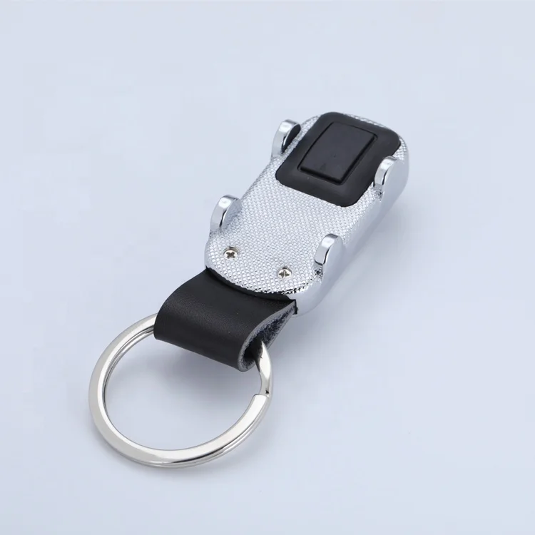 New product ideas factory high quality 3D car shape metal LED keychain