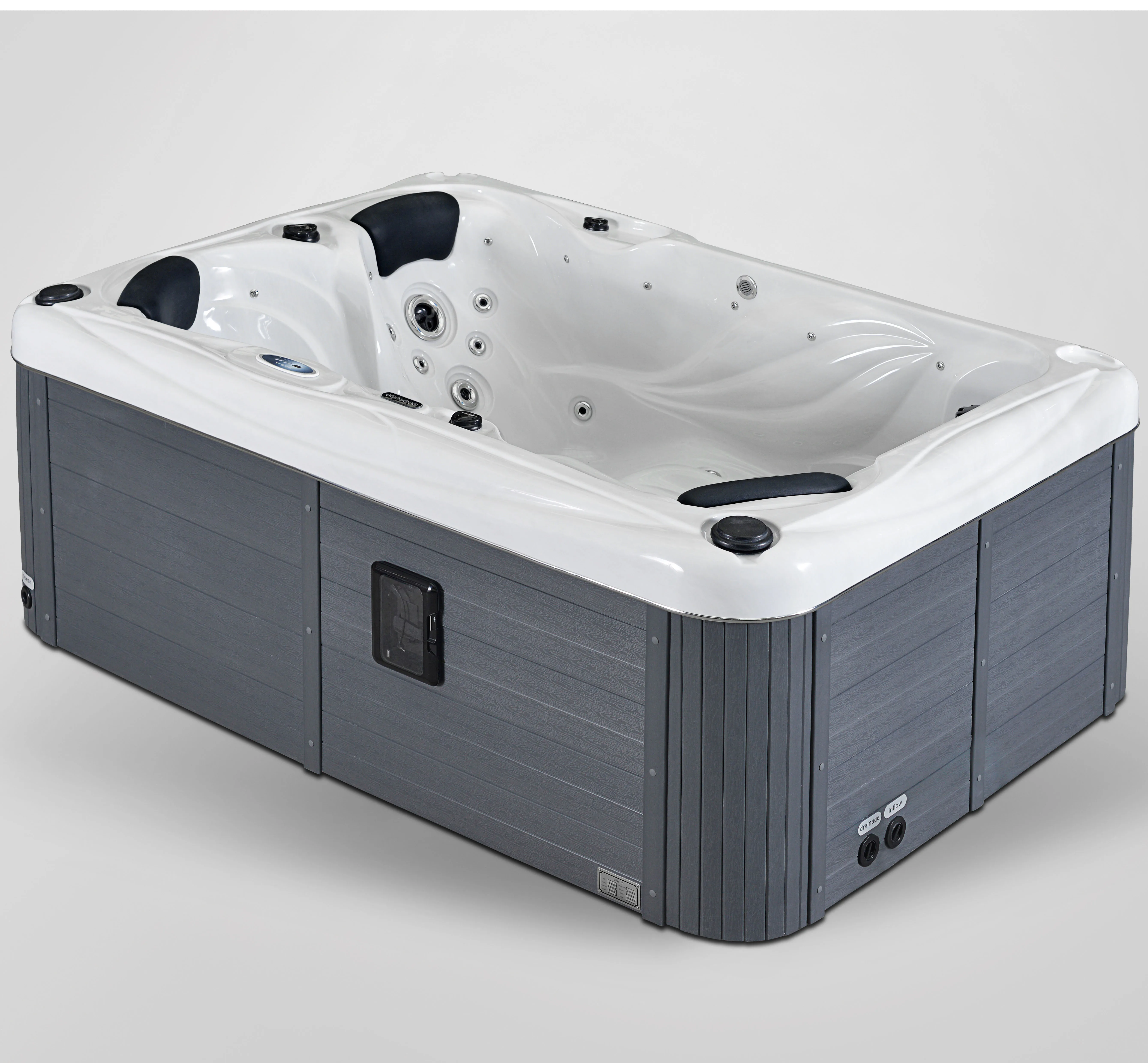 Whirlpool Hot Bath Tub Jet Hydro Spa Hot Tub Spa Pool Tubs for Sale Wholesale 3 Person Balboa Hydrotherapy Spa Massage Outdoor