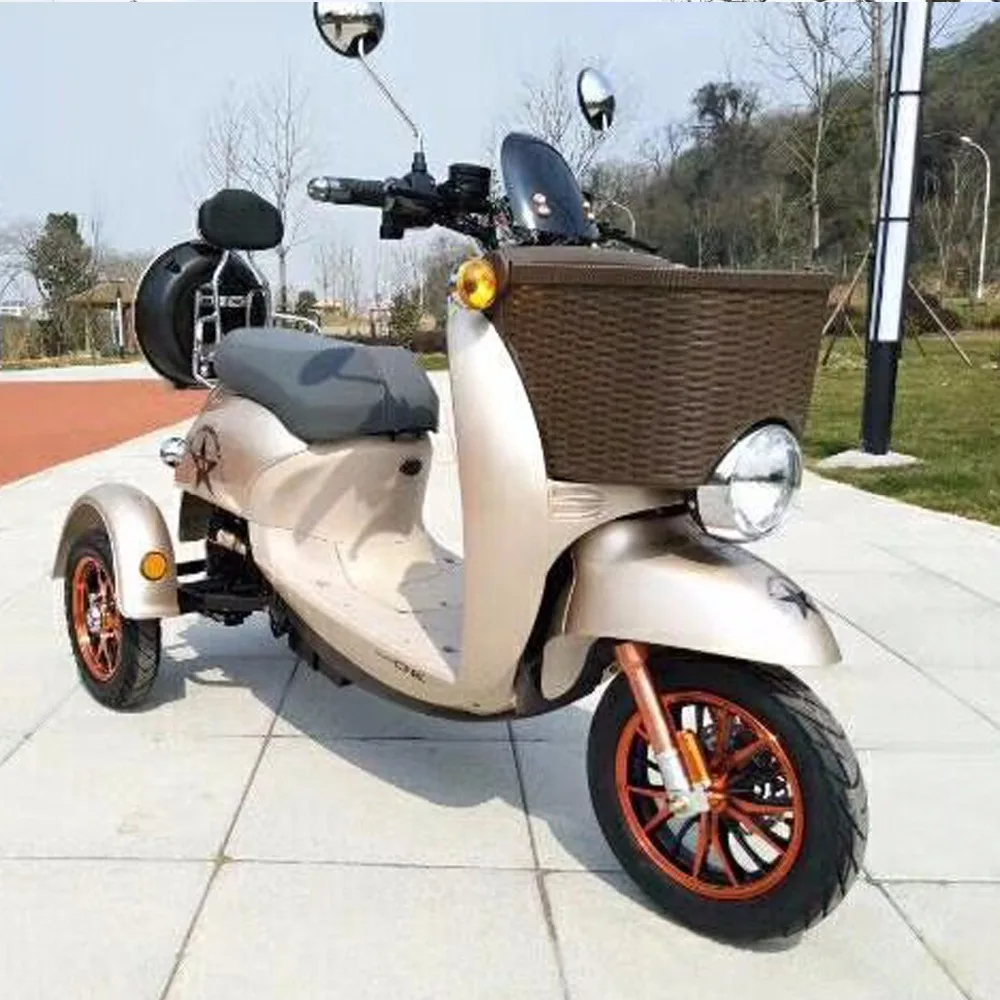 Hot sale electric passenger tricycle three wheel scooter