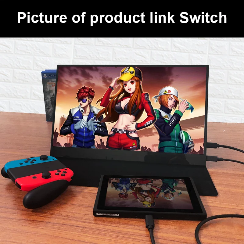 15.6inch 4K LCD Touch screen Full HD display IPS panel HDR Function Portable multifunctional gaming monitor
