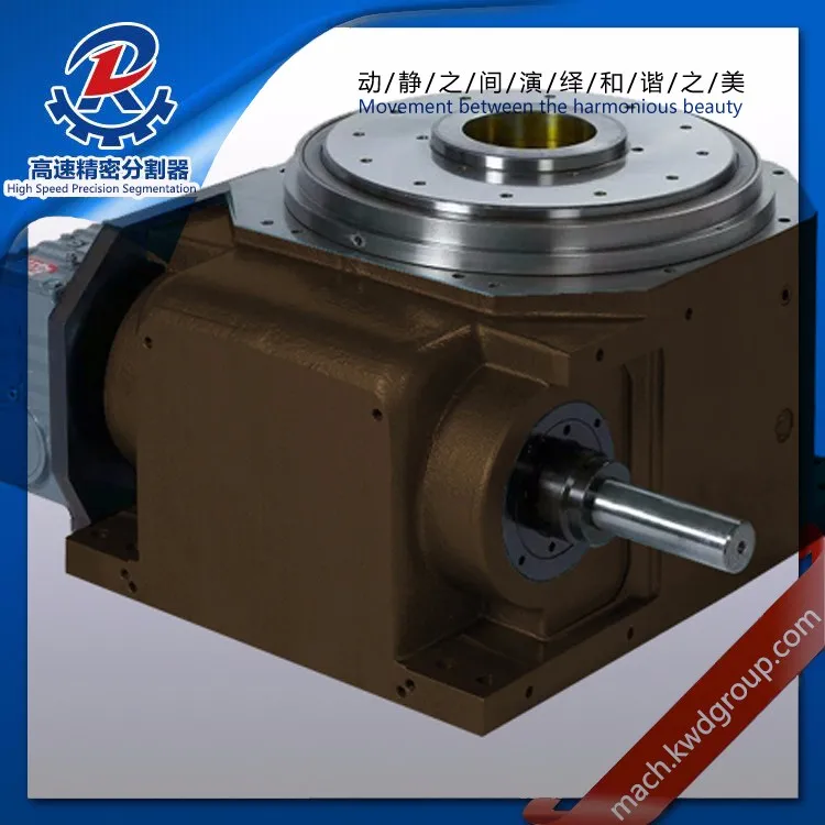 110 DT Series dividing head, Cam Indexing