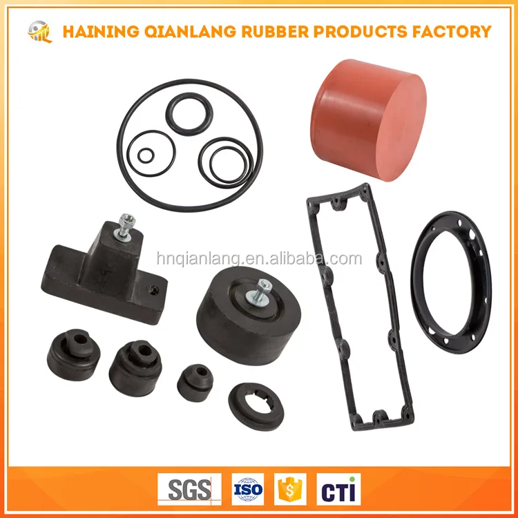 Пользовательские силиконовой резины частей силикона OEM формованные резиновые изделия