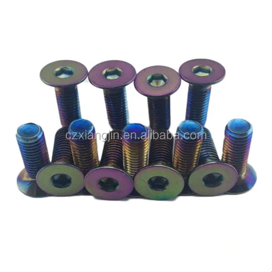 
Neo Chrome Stainless Steering M6x20 Wheel Bolt Screw 