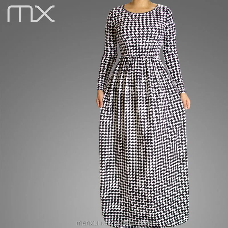 Hot Sell Jibab Clothing Normal Evening Dress Maxi Muslim Abaya 2016