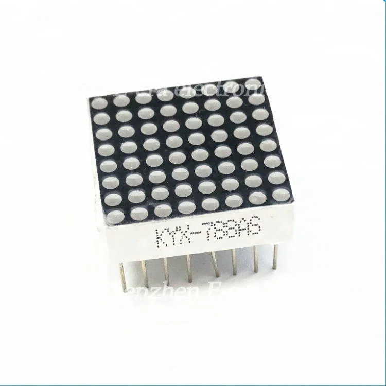 788AS 8*8 low price led dot matrix display module Red 16pins