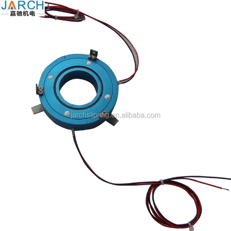 PCB type panshi pancake slipring with through bore slip ring size 38mm 10 circuits
