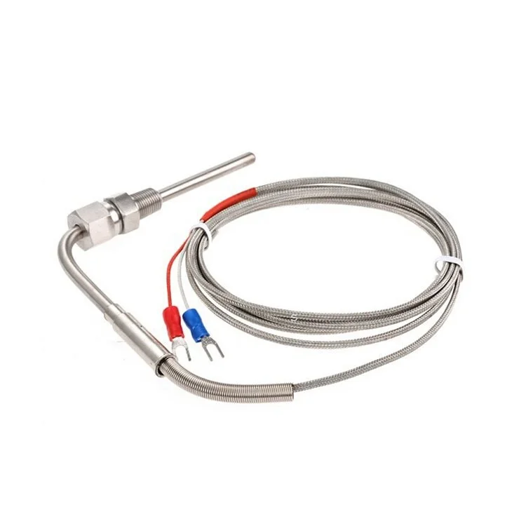 EGT K-Type Exhaust Probe High Temperature Thermocouple with Stainless Steel Wall-Mounted Rectangular Shape Excellent for Heating