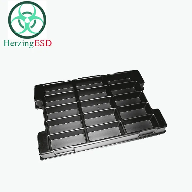 ESD Plastic Tray For Packing Electronic Components