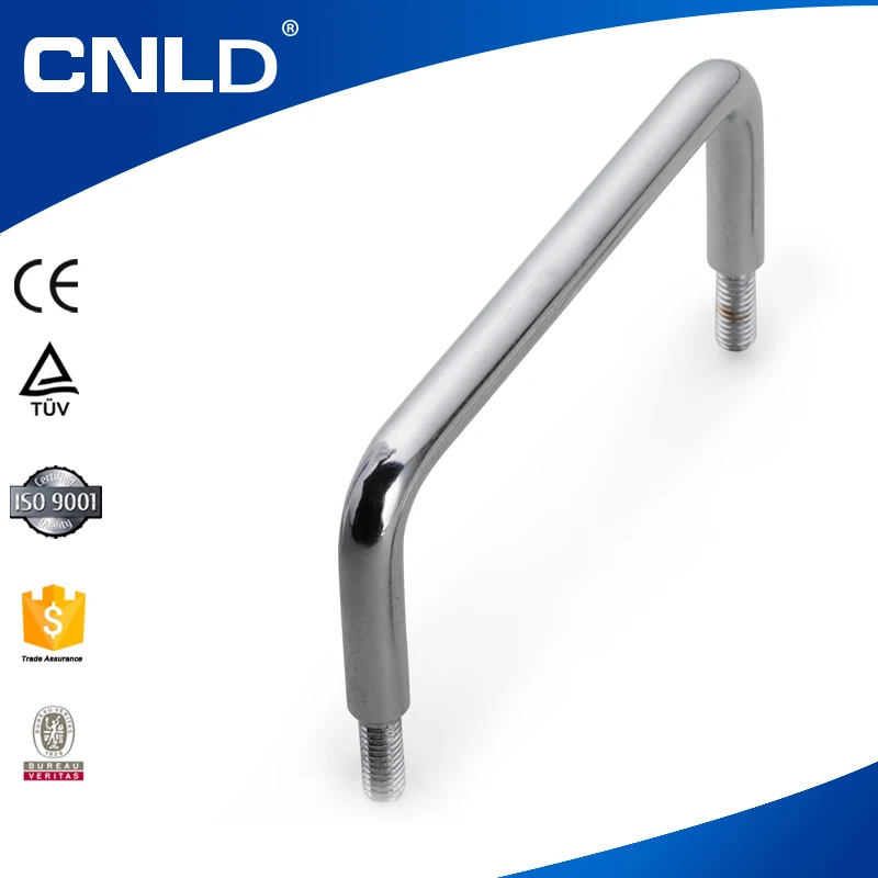 LS503 90/100/120/135/150mm Metal Furniture Folding Handle U Shape Cabinet Pull Folding Handles