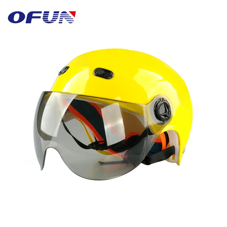 
OFUN China Low Price Products Custom Logo Half Face Kids Motorcycle Helmets 