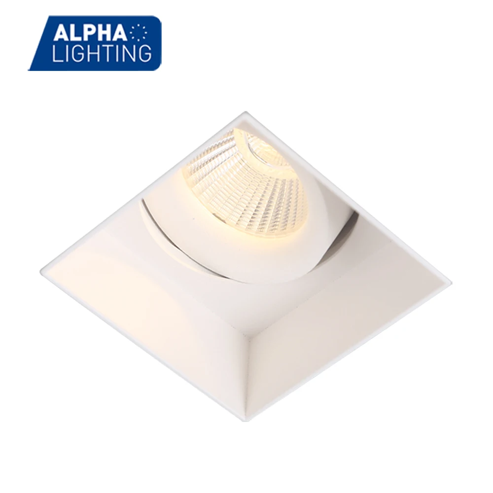 Aluminum Alloy Adjustable And Rotatable Lamp Holder Base Fixture Gu10 MR16 Housing For Led Downlight