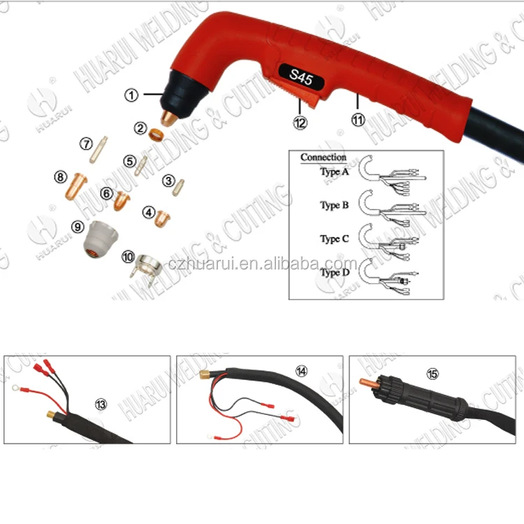 Trafimet Type S45 Plasma Cutting Torch